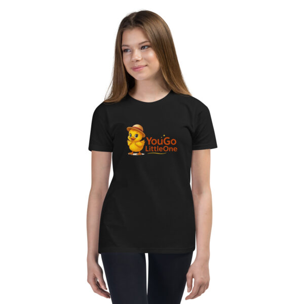 Youth Short Sleeve T-Shirt – YouGoLittleOne™ Signature Duckie - Image 2