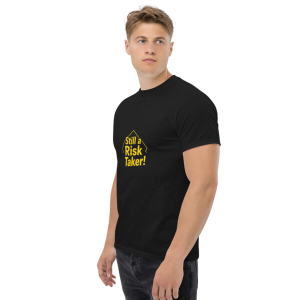 Stock Market Risk-Taker Tee – “Only $50 in the Bank. No Regrets!” - Image 4
