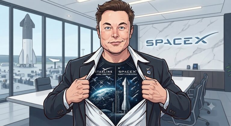 SpaceX Rocket Crashes on the Moon