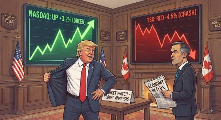 Canadians prefer American stocks