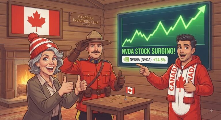 Canadians prefer American stocks